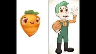Farm Heroes Saga Fanart! Cropsies Human Version