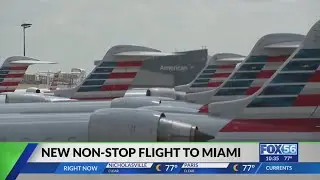 New seasonal direct flights between Miami, Lexington at Blue Grass Airport