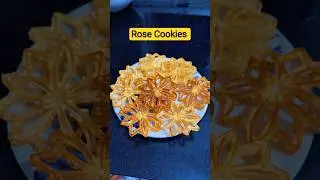 Rose Cookies #shorts #shortsfeed #youtubeshorts