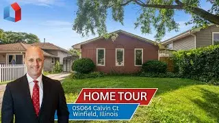 Charming Cedar Split-Level Home in Winfield, IL | 0S064 Calvin Ct