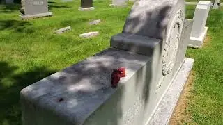 Crown Hill section 46, Olympic athlete and TV parents in Crown Hill Cemetery in Indianapolis