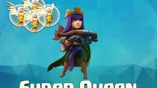 Archer queen + 4 healers Attack