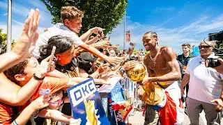 🏆 The First-ever Oklahoma City Thunder CHAMPIONS PARADE ⚡ | NBA Champions 2025 #ThunderUp