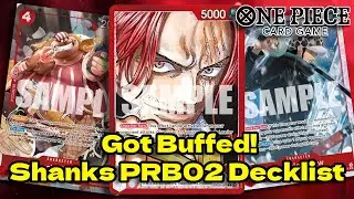 Super Buff in PRB02! - Destroys Bonney - Shanks PRB02 Deck List - PRB02 Meta  - One Piece TCG ITA