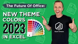 Microsoft Update: New Theme Colors in Microsoft Excel