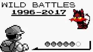 EVOLUTION OF WILD POKEMON BATTLES! (GEN 1 - 7) ( 1996 - 2017) *MUST WATCH*