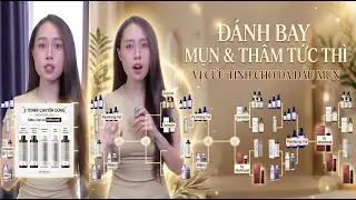 REVIEW TOP 5 TONER CHO DA DẦU MỤN GI&Uacute;P GIẢM TH&Acirc;M L&Agrave;M DỊU DA
