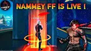 NAMMEY FF is live ! FF live rank push 💪