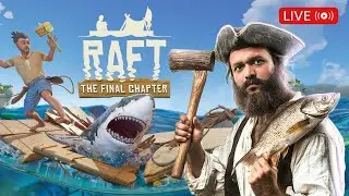 05 | Raft Adventures Live: Gathering Supplies & Crafting Our Dream Raft! ✨🛠️