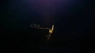 Text Particles Animations, Kinetic Typography