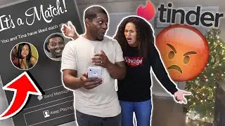 Matching With Another Woman On Tinder To See How My Wife Reacts... *SHE ACCUSED ME OF CHEATING**