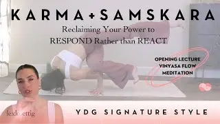 Karma and Samskara Yoga Flow | Vinyasa + Meditation for Side Crow Pose