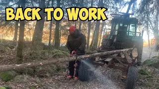 Putting My Forgotten Logging Trailer Back to Work – Creek Cleanup