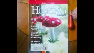 Coffee Time: November/December 2024 Rug Hooking Magazine has arrived!