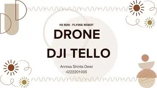 Keyboard Controll Drone || RE 609-Flying Robot