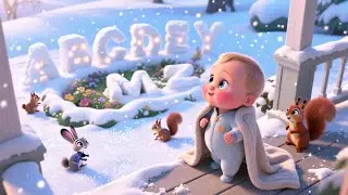 Baby&rsquo;s Snowy Christmas Fun ❄️🎄 | Festive Holiday Song for Kids | Joyful Winter Rhyme
