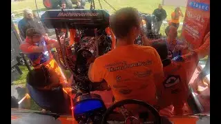 Spectacular Onboard -Engine change in 15 minutes- Modifieds Loerbeek