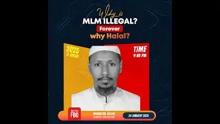 WHY MLM ILLEGAL ? Forever Why Halal ? | Mahmudul Hasan , Manager-FLP | Progressive Club | Forever