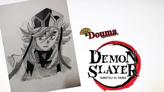 FastClear || how to draw douma from || Demon slayer