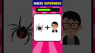 Guess the Superhero #quiz #shorts #superheroquiz