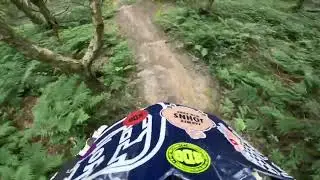 Single track trails Mtb Sheffield the crags