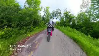 NEBDR Guide to Section 8: Moose sighting off-road on a Ducati Desert X Rally