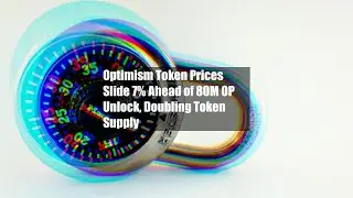 Optimism Token Prices Slide 7% Ahead of $580M OP Unlock, Doubling Token Supply