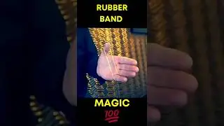 Magic Tricks With Rubber Bands 🤯🎩😱 #viral #youtubeshorts #shorts