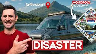 MONOPOLY Board Game vs Real Van Life Adventure