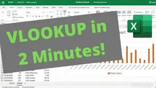 Excel VLOOKUP in 2 minutes