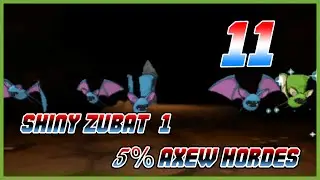 Shiny Zubat (5% Axew hunt) (Connecting Cave)