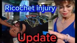 Heartbreaking news😭! Ricochet Injury Update!#wwe #richochet#bronbreakker#injury