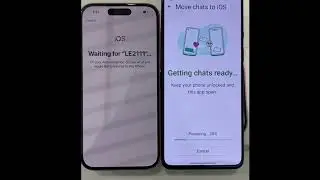 # how to transfer mobile data from android to iPhone via simple easy steps.(WHATSAPP)