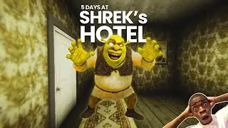 SURVIVING SHREK'S HOTEL: 5 Nights of Hilarious Horror 😂🏨 #ShrekChallenge
