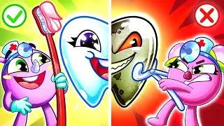 Baby Dental Check Up Song 🦷 | Funny Kids Songs 😻🐨🐰🦁 And Nursery Rhymes by Baby Zoo