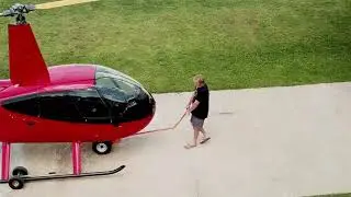 Robinson R44 Helicopter Tow Cart