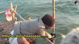 Strike Sembilang Babon Mancing di Bagan Mang Daud Lontar