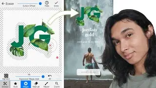How to use Background Eraser app it's satisfying also! Complete Tutorial