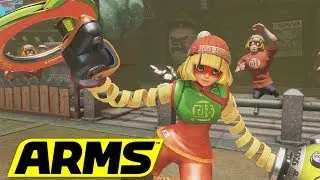 MIN MIN GAMEPLAY | ARMS (Nintendo Switch)
