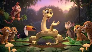 Kids Adventure Story: Sneaky Snake's Secret Tunnel to Magical Rainbow Cave! 🐍🌈🕳️
