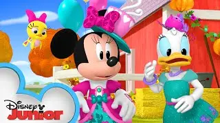 The Blustery Day | Minnie's Bow-Toons  🎀 | @disneyjr