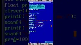 coding in c program for finding percentage || c programming for beginners 