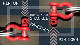 How To Properly Hook Up a Metal Shackle for Off Road Recovery