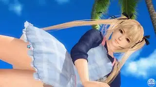 【DOAXVV】 マリー・ローズ　ほやほやエプロン　横寝　足上げ