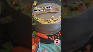 Vegetable fried rice cake||Realistic cakes #cake #fy #fypシ #fyp