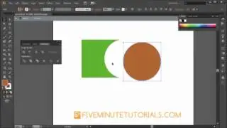 Adobe Illustrator CS6 Pathfinder Palette- Pathfinders