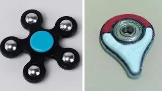 Los FIDGET SPINNER Mas Originales del mundo (Fidget spinner Pokemon) Spinner Iron Man, Batman.