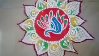 New Beautiful Rangoli  Designs🥀👌Freehand Rangoli Kolam 👌