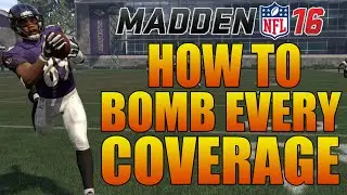 Madden 16 TIPS: HOW TO BOMB ANY COVERAGE GLITCH TUTORIAL TIPS AND TRICKS