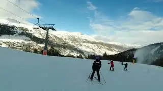 Prima sciata della stagione a Sestriere (14-12-2024)